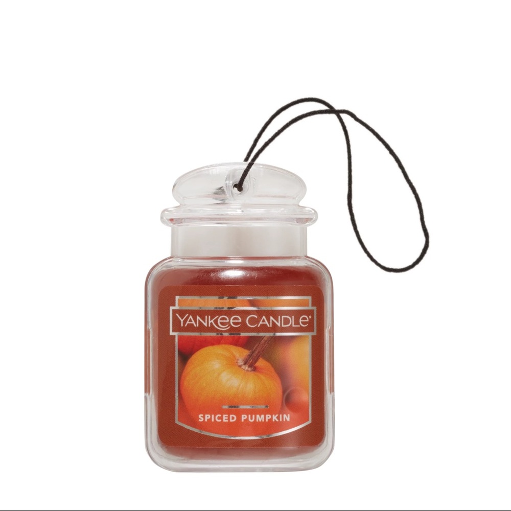 🌟Host Pick🌟Yankee Candle Spiced Pumpkin Car Jar